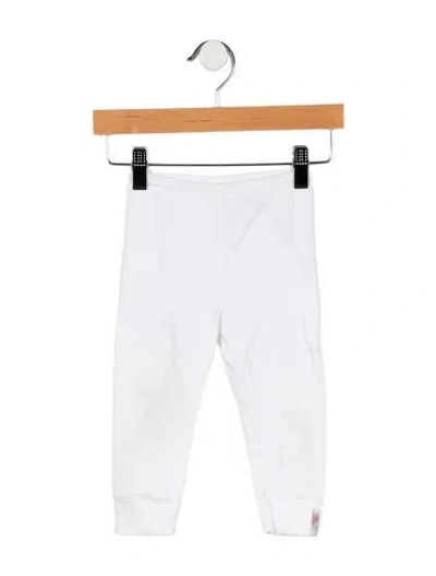 Pre-owned Burberry Babies' Toddler Girls' White Cotton Leggings