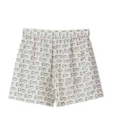 BURBERRY BURBERRY DRAWSTRING ALL-OVER PRINTED SHORTS