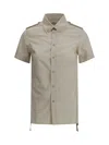 Burberry Women Silk Shirt In Beige