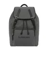 Burberry Top Handle Backpack In Black