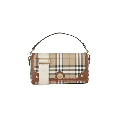 Pre-owned Burberry Top Handle Note Bag 'briar Brown' | Women's Size Onesize