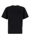 Burberry T-shirt With Round Neck And Short Sleeves In Black