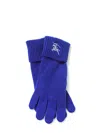 Burberry Cashmere Gloves In Blue