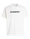 Burberry Oversized T-shirt That Sports The House Logo On The Front In White