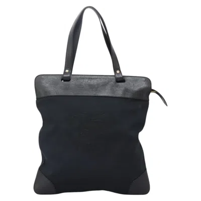 Pre-owned Burberry Tote Bag Black Nylon Tote Bag ()