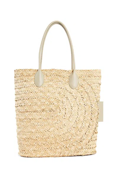 Burberry Tote Bags In Sand