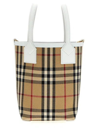 Burberry Tote London Crossbody Bags In Multicolor