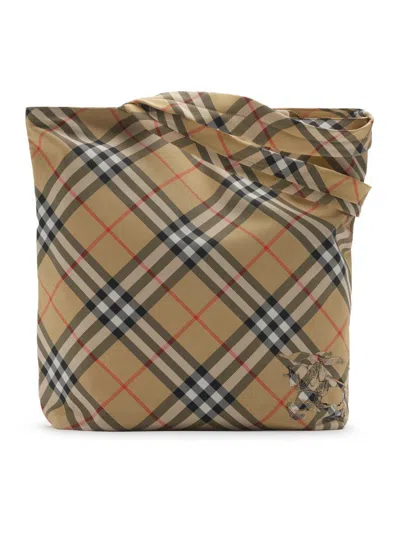 Burberry Totes In Beige