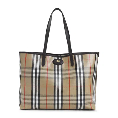Burberry Highlands Tote In Multi