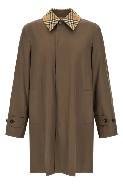 Burberry Tottenham Coat In Brown