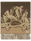 Burberry Tower Bridge Scarf In 褐色