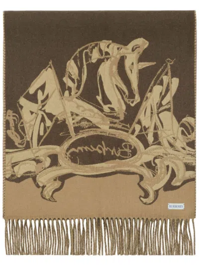 Burberry Tower Bridge Scarf In 褐色