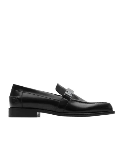 BURBERRY LEATHER LOAFERS