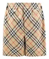 BURBERRY TRADITIONAL CHECK TRACK SHORTS