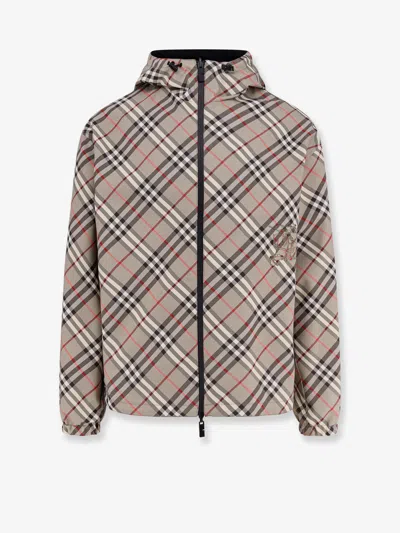 Burberry Men Trafford Reversible Jacket In Brown