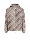 Burberry Trafford Reversible Windbreaker Jacket In Brown