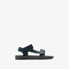 Burberry Trek Sandals With Shield Buckles In Lake
