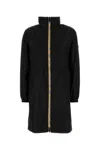 Burberry Drawstring Waist High Collar Parka