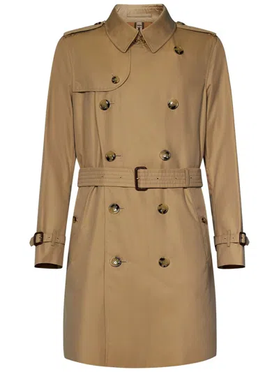 Burberry Trench In Beige O Tan