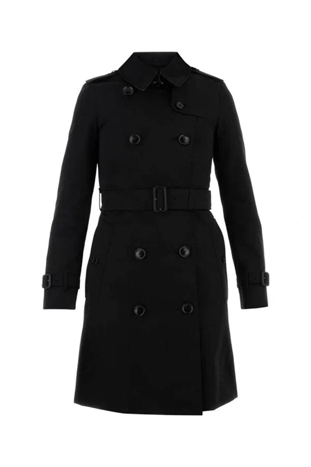 トレンチコート Burberry FW25 Black cotton trench coat (8079402 A1189) BURBERRY: women's trench coat - Black | Burberry trench coat