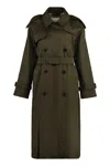 Burberry Women's Trench Castleford Long Juniper Colour