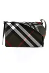 BURBERRY TRENCH CHECK SHOULDER BAG