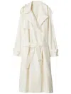 Burberry Trench Coat In Beige