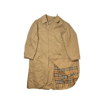 Pre-owned Burberry Trench Coat Beige In Sand