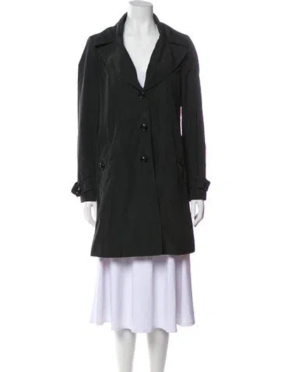 Pre-owned Burberry Trench Coat In Black