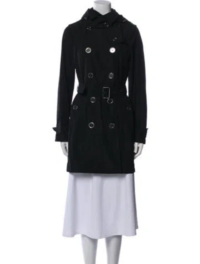 Pre-owned Burberry Trench Coat In Black