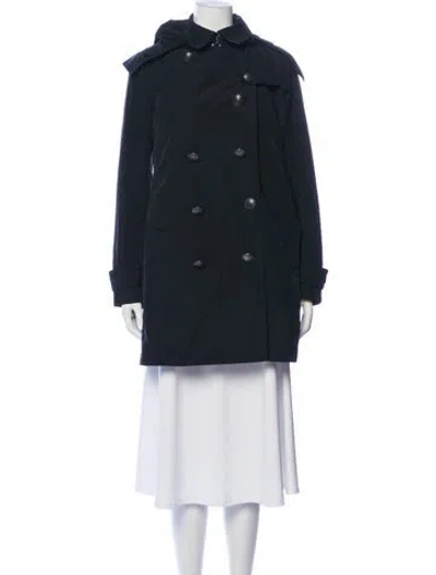Pre-owned Burberry Trench Coat In Black