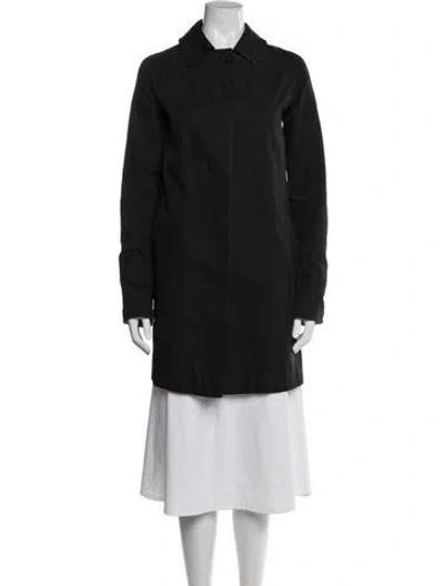 Pre-owned Burberry Trench Coat In Black