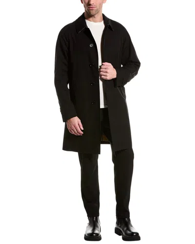 Burberry Trench Coat In Black