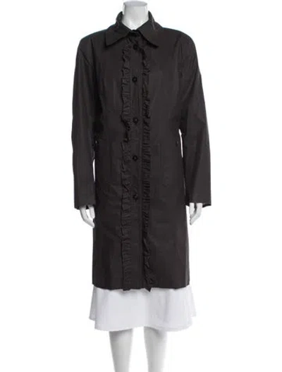 Pre-owned Burberry Trench Coat In Brown