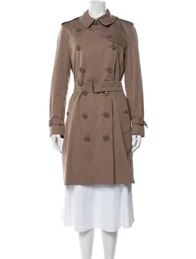 Pre-owned Burberry Trench Coat In Brown