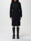 BURBERRY TRENCH COAT BURBERRY WOMAN COLOR BLACK,F18822002