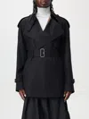 Burberry Jacke  Damen Farbe Schwarz In Schwarz