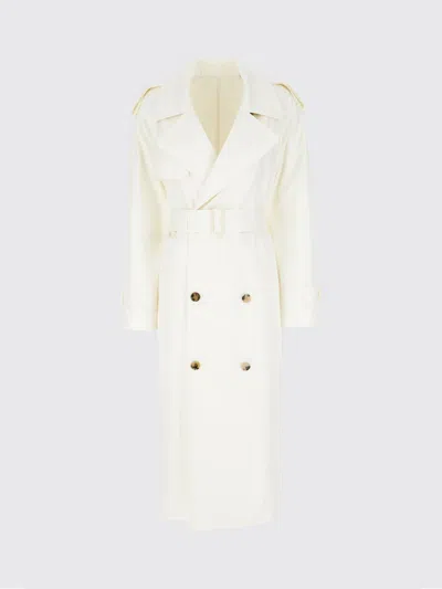 Burberry Trench Coat  Woman Color White