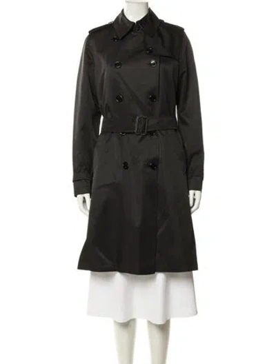 Pre-owned Burberry Trench Coat In Grey