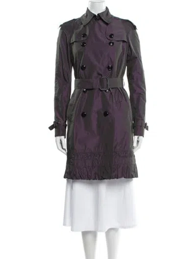 Pre-owned Burberry Trench Coat In Multi