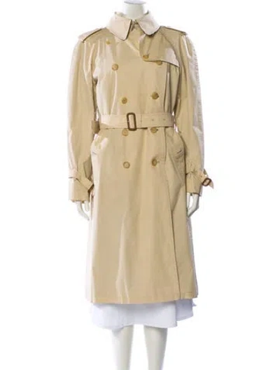 Pre-owned Burberry Trench Coat In Neutral