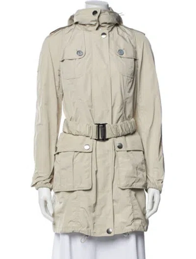 Pre-owned Burberry Trench Coat In Neutral