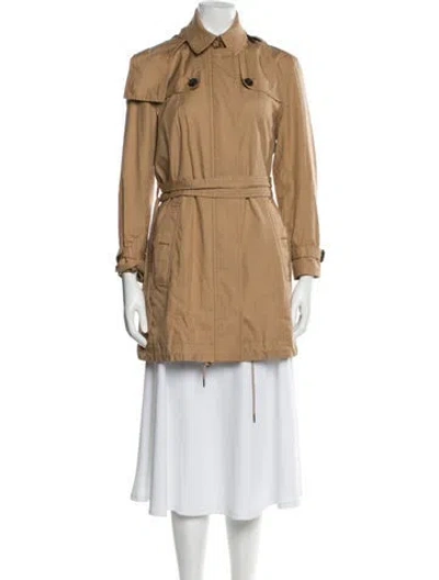 Pre-owned Burberry Trench Coat In Neutral