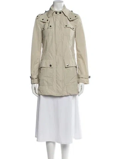 Pre-owned Burberry Trench Coat In Neutral
