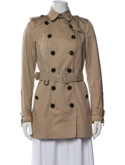 Pre-owned Burberry Trench Coat In Neutral
