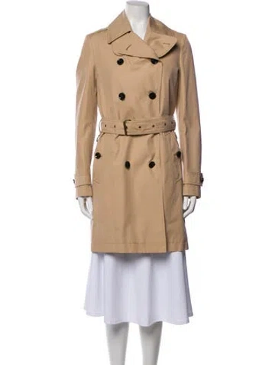 Pre-owned Burberry Trench Coat In Neutral