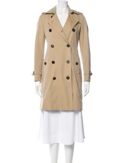 Pre-owned Burberry Trench Coat In Neutral