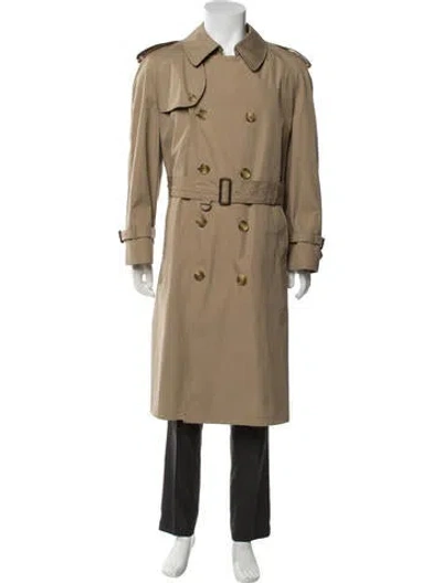 Pre-owned Burberry Trench Coat In Neutral