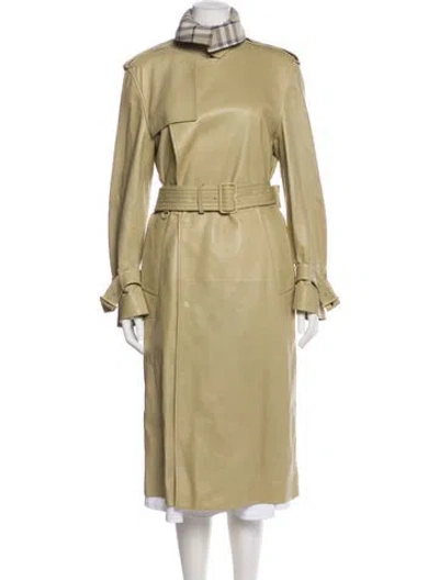 Pre-owned Burberry Trench Coat In Neutral