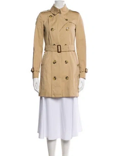 Pre-owned Burberry Trench Coat In Neutral